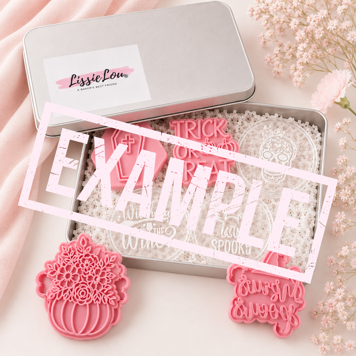 LissieLou Surprise Box | A Themed Mystery Selection of Cookie Stamps, Cutters & Embossers