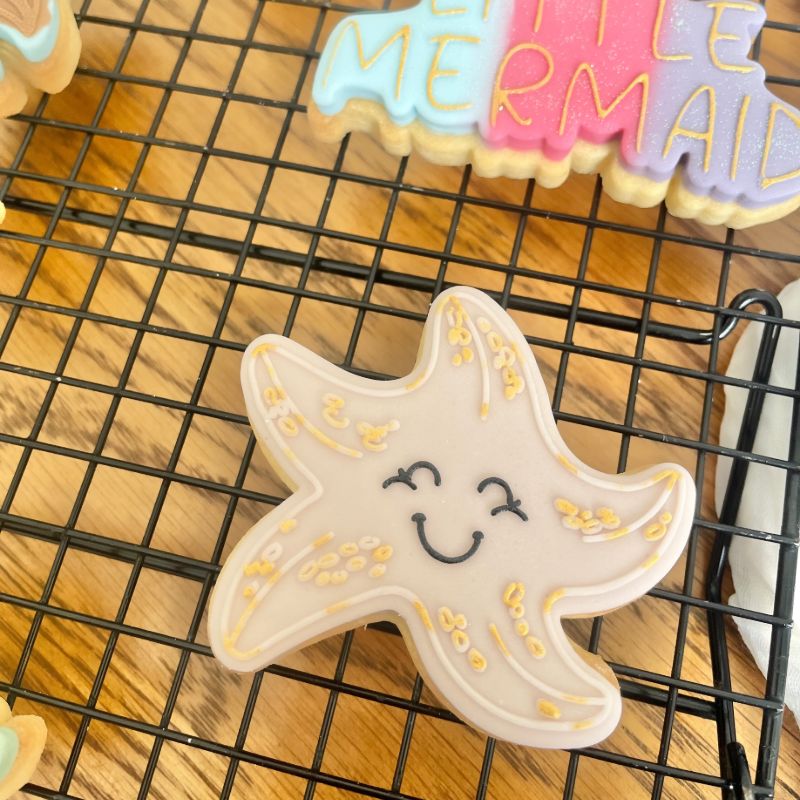 Starfish Under The Sea Cookie Cutter and Embosser