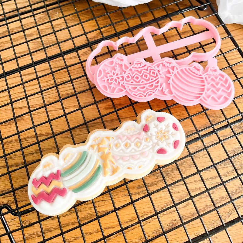 Baubles Christmas Cookie Cutter and Stamp