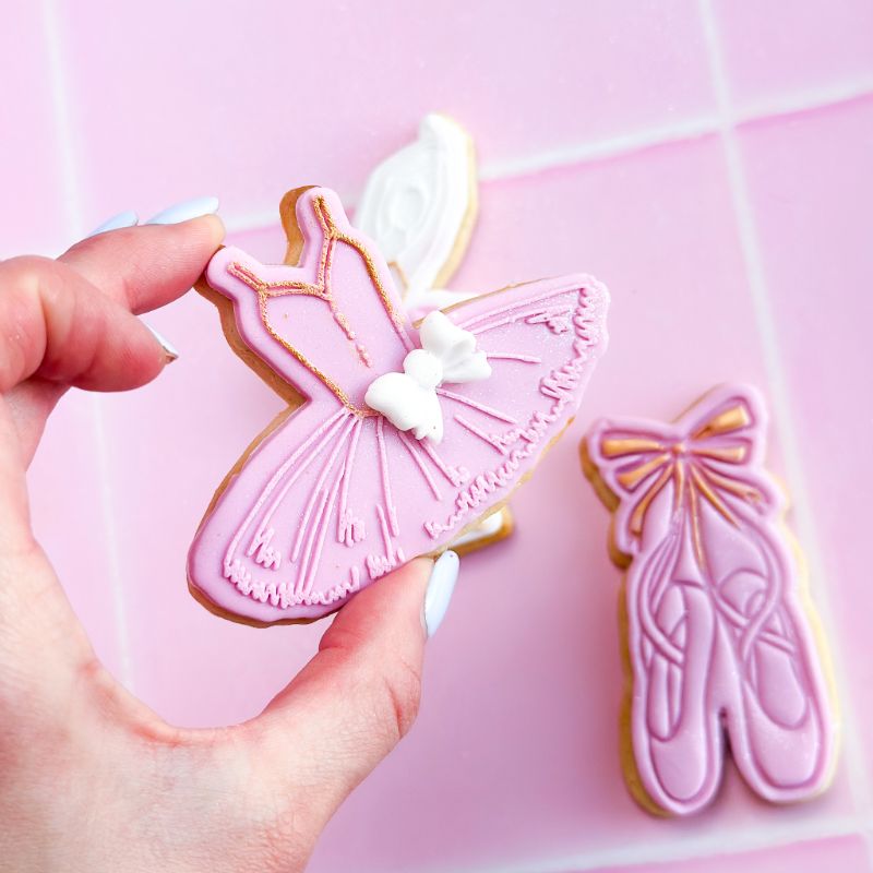 Ballet Shoes Cookie Cutter and Stamp