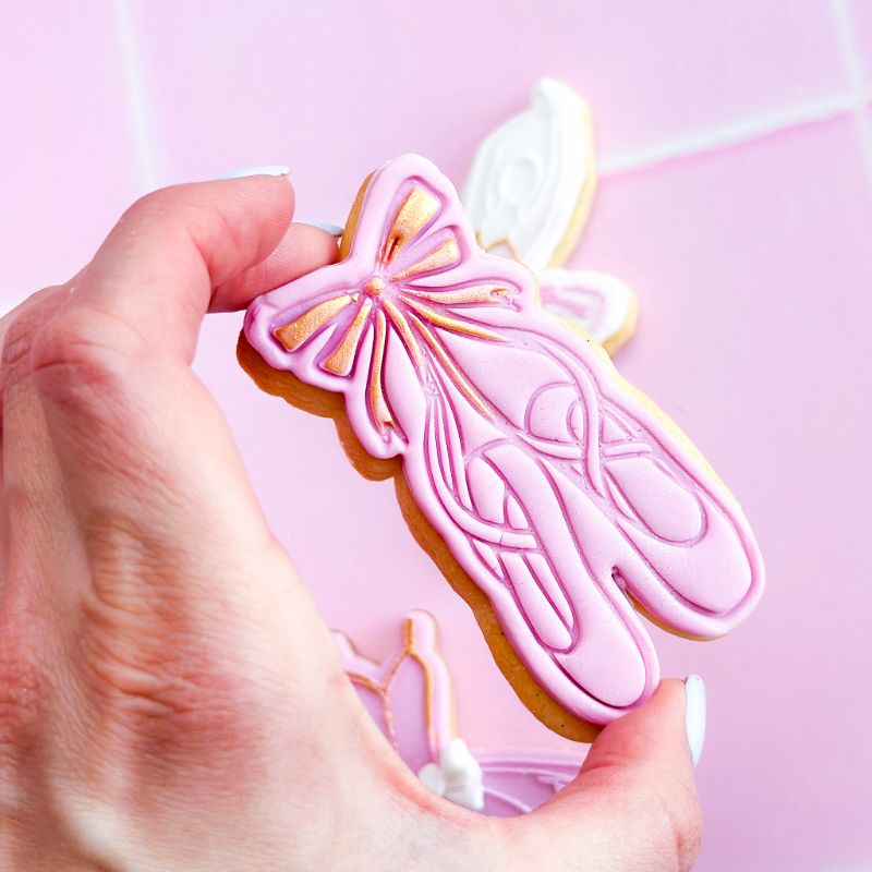 Ballet Shoes Cookie Cutter and Stamp