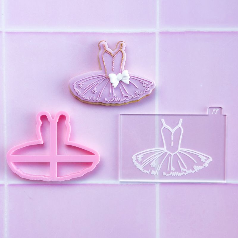 Ballet Tutu Cookie Cutter and Embosser