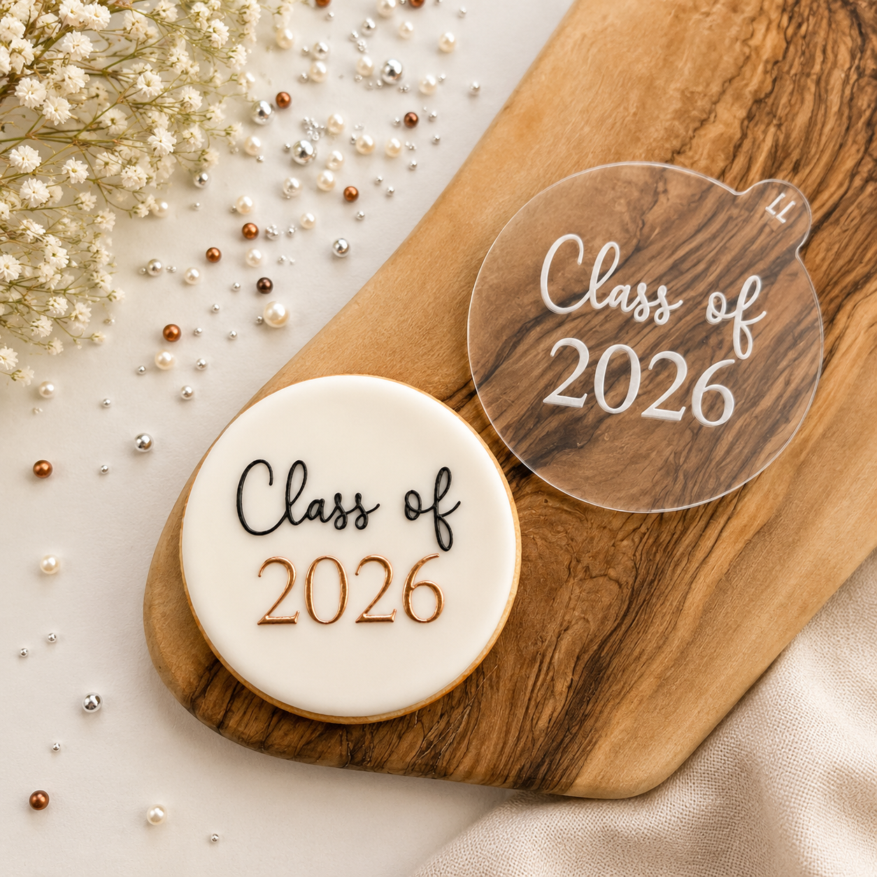 Class of 2026 Graduation Cookie Embosser