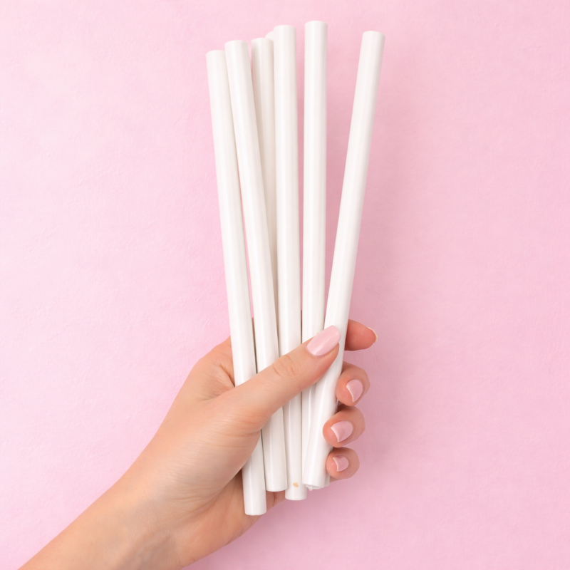 Food Safe Plastic Cake Dowels - Cake Support Rod - 1.2cm x 30cm