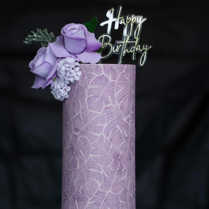 Tropical Paradise Cake Stencil - XL Size Design