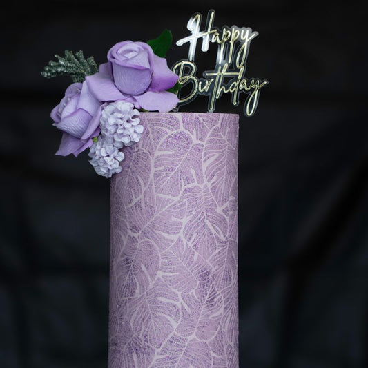 Tropical Paradise Cake Stencil - XL Size Design