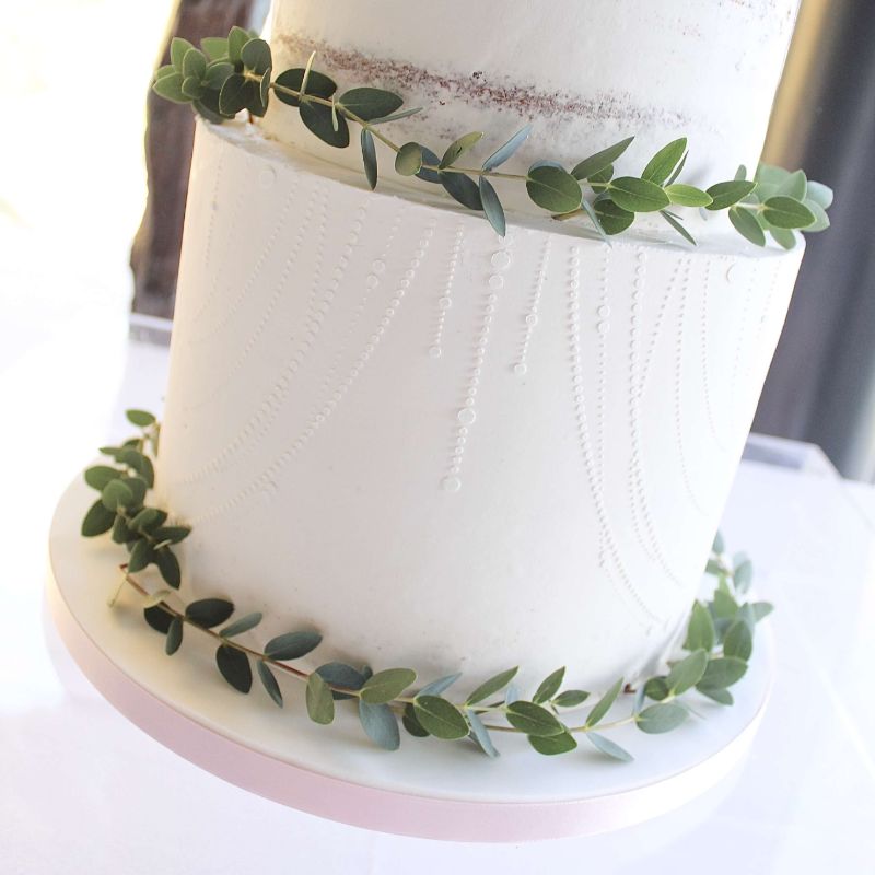 Hanging Jewels Cake Stencil - Full Size Design