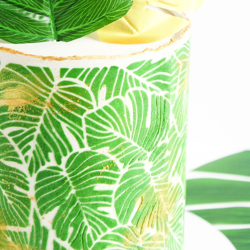 Tropical Paradise Cake Stencil