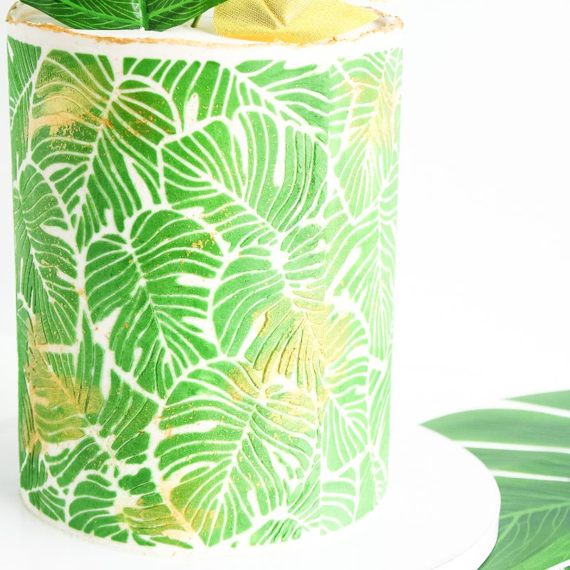 Tropical Paradise Cake Stencil