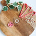 Mini Christmas Wreath Christmas Cookie Cutter and Embosser