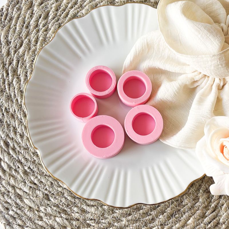 LissieLou Rolling Pin Thickness Guides – Perfect Fondant & Dough Every Time