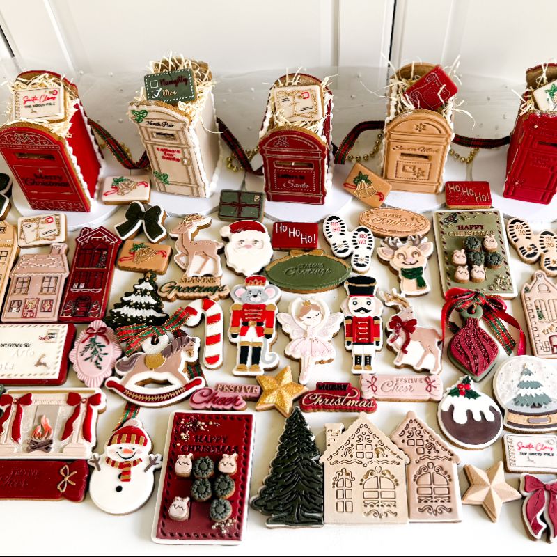 Mouse King Nutcracker Christmas 3D Cookie Stamp and Cutter - suitable for two tone effect