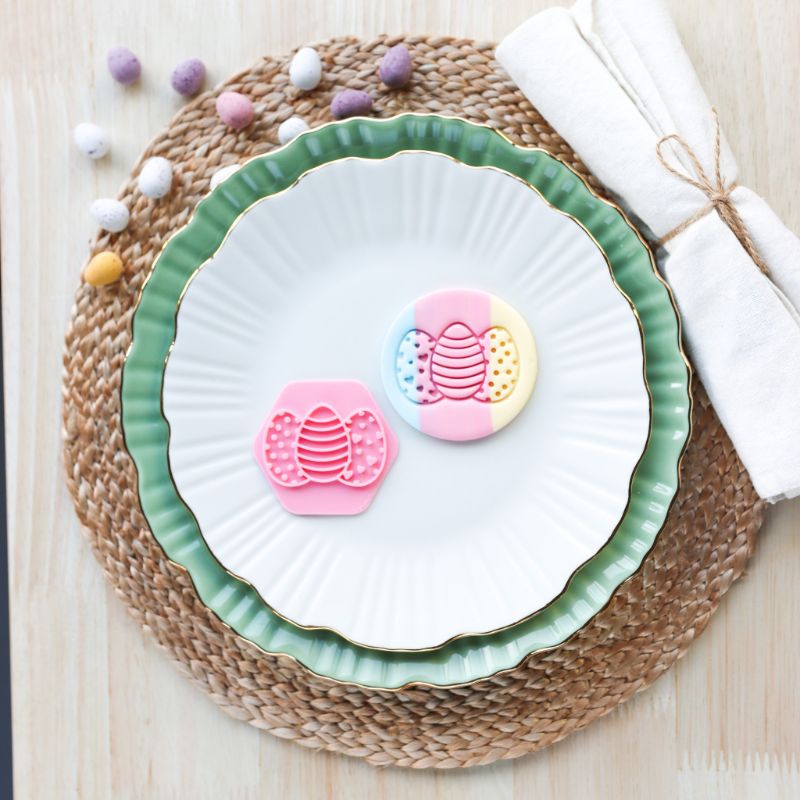 Easter Eggs Cookie Stamp