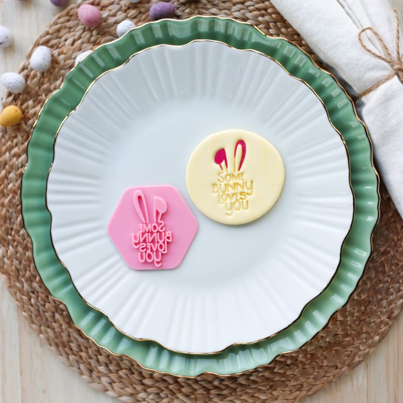 Some Bunny Loves You Cookie Stamp