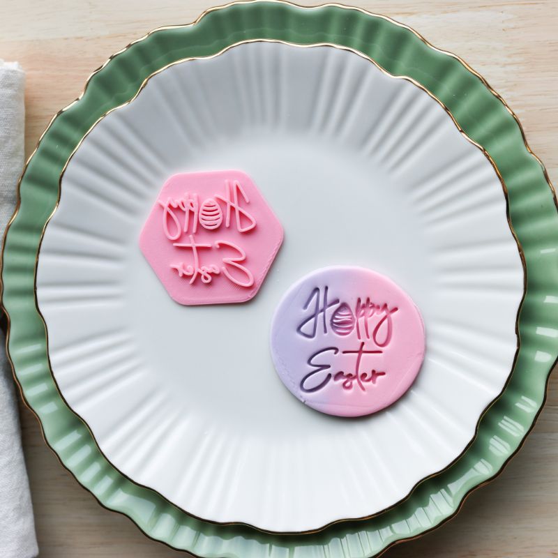 Hoppy Easter Cookie Stamp