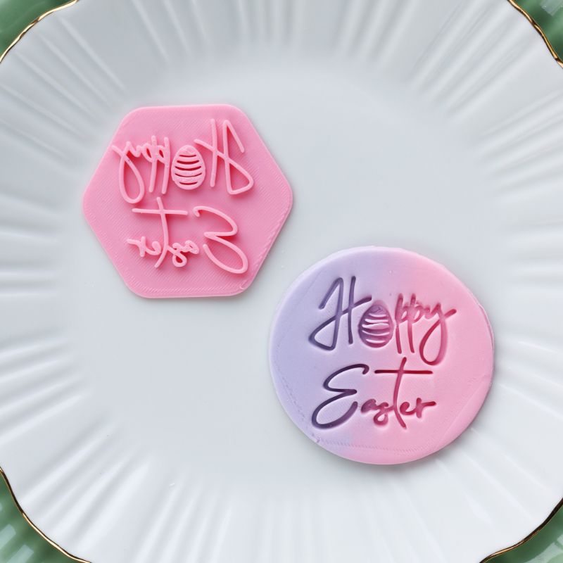 Hoppy Easter Cookie Stamp