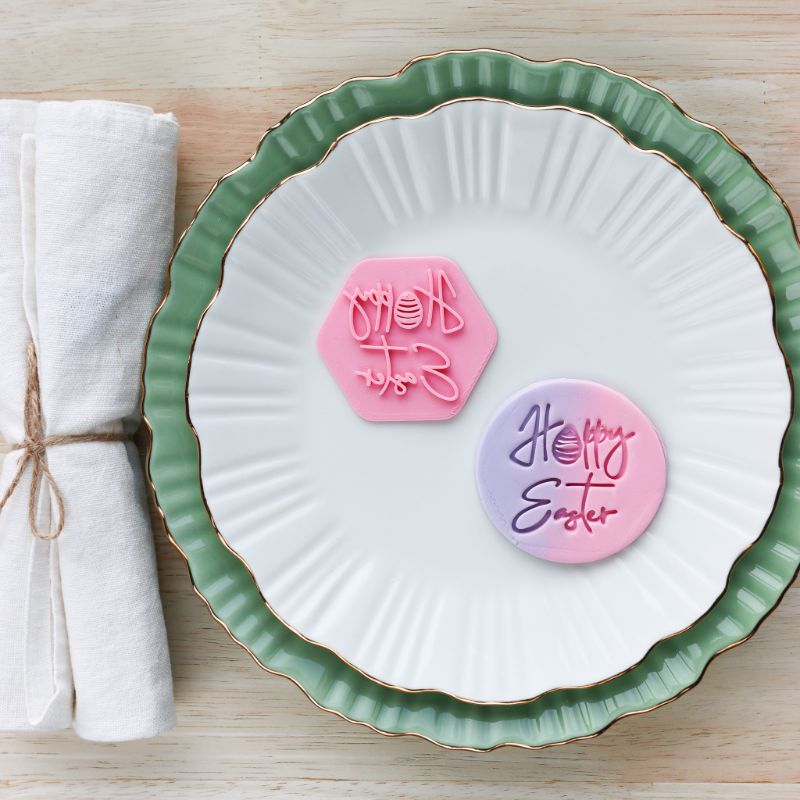 Hoppy Easter Cookie Stamp