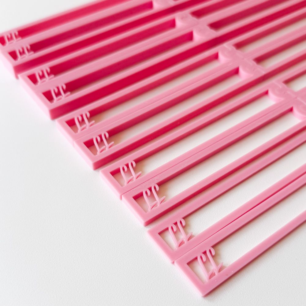 Puzzle Style Fondant and Dough Thickness Guides