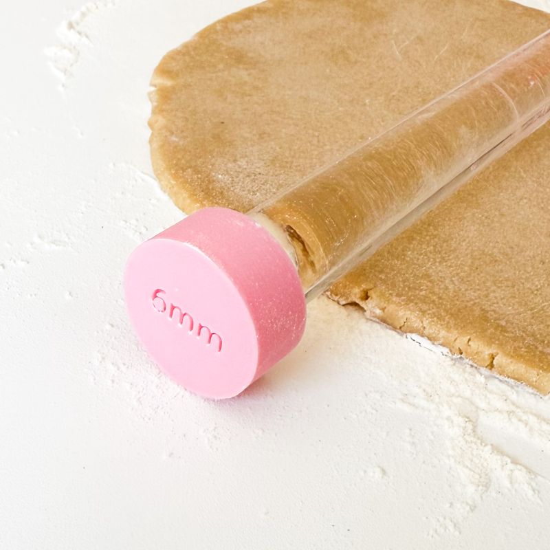 LissieLou Rolling Pin Thickness Guides – Perfect Fondant & Dough Every Time
