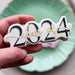 Class of 2024 in Verity Font Teacher Cookie Cutter and Embosser by Luxe Biscuits