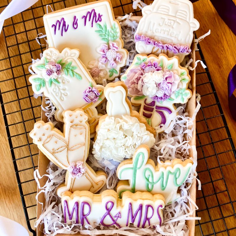 Wedding Bouquet Cookie Cutter and Stamp