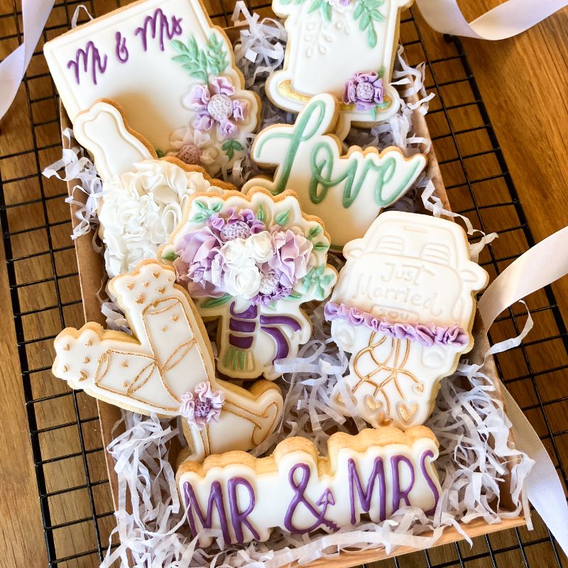 Elegant Wedding Dress Cookie Cutter and Stamp