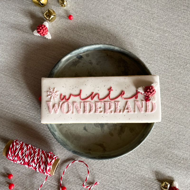 Winter Wonderland Christmas Cookie Cutter and Embosser