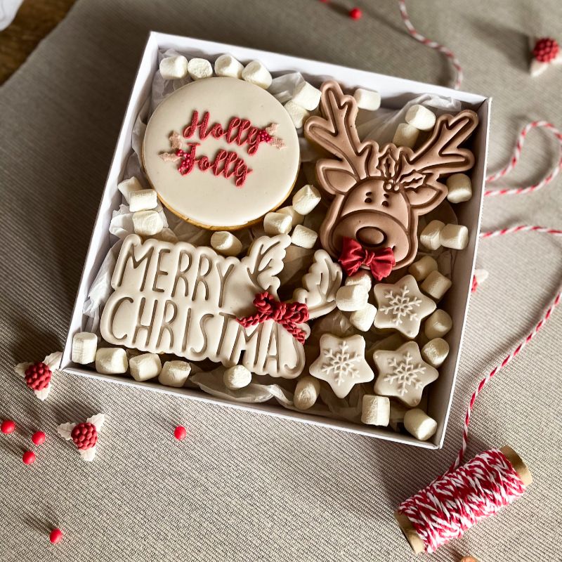 Holly Jolly Cookie Embosser