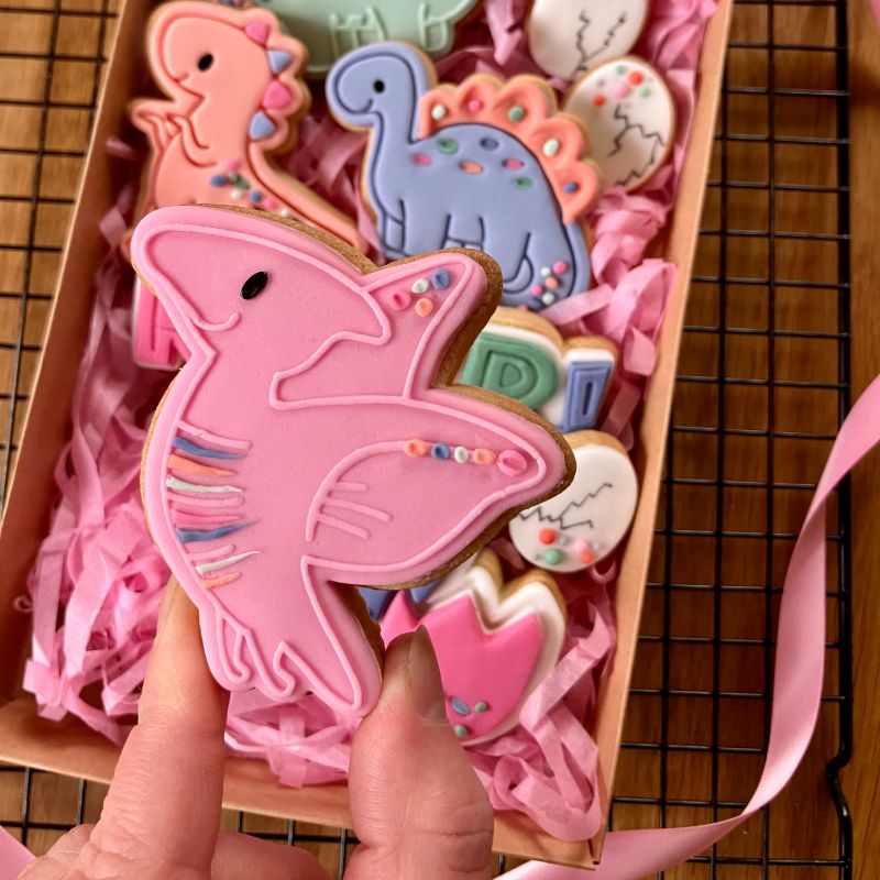 Pterodactyl Dinosaur Cookie Cutter and Embosser