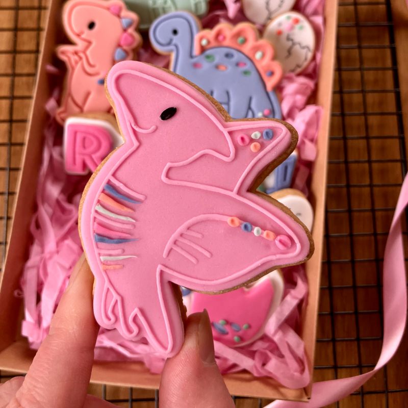 Pterodactyl Dinosaur Cookie Cutter and Embosser