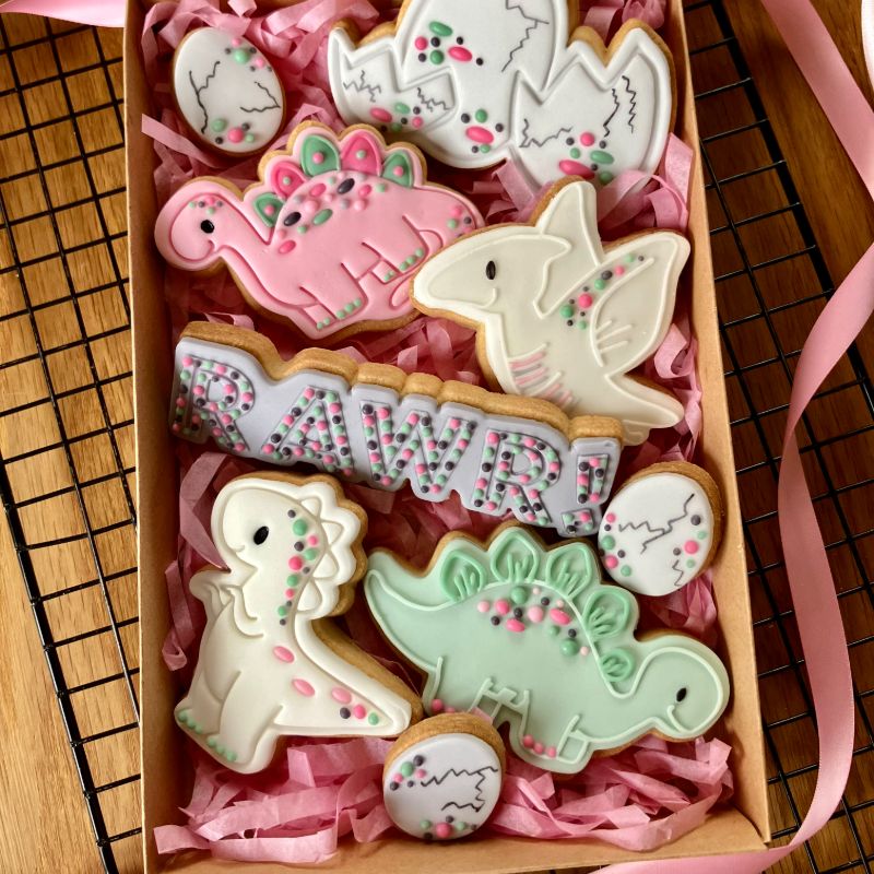 T-Rex Dinosaur Cookie Cutter and Stamp