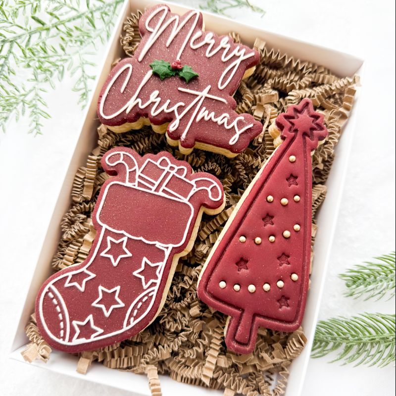 Christmas Tree Cookie Cutter and Stamp