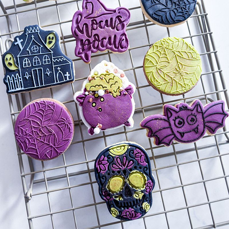 Bat Halloween Cookie Cutter and Embosser