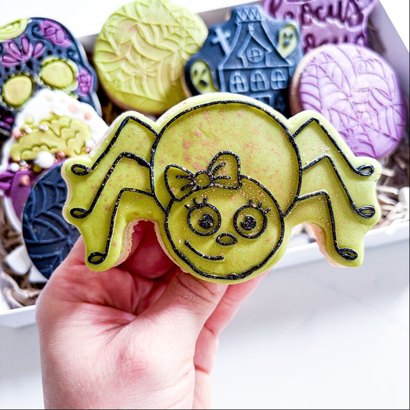 Spider Halloween Cookie Cutter and Embosser