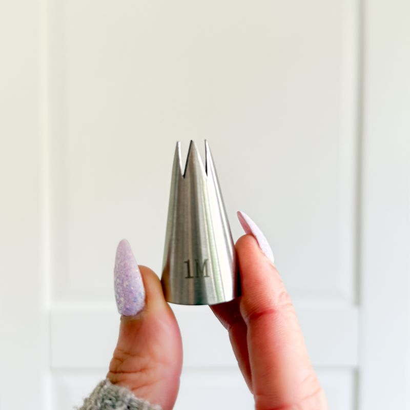 LissieLou 1M Open Star Piping Nozzle – Swirls, Rosettes & Cupcake Perfection