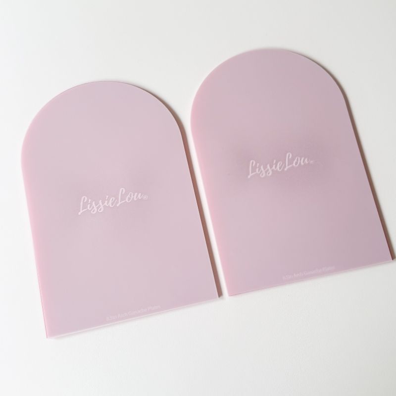 Set of 2 Arch Ganache Plates