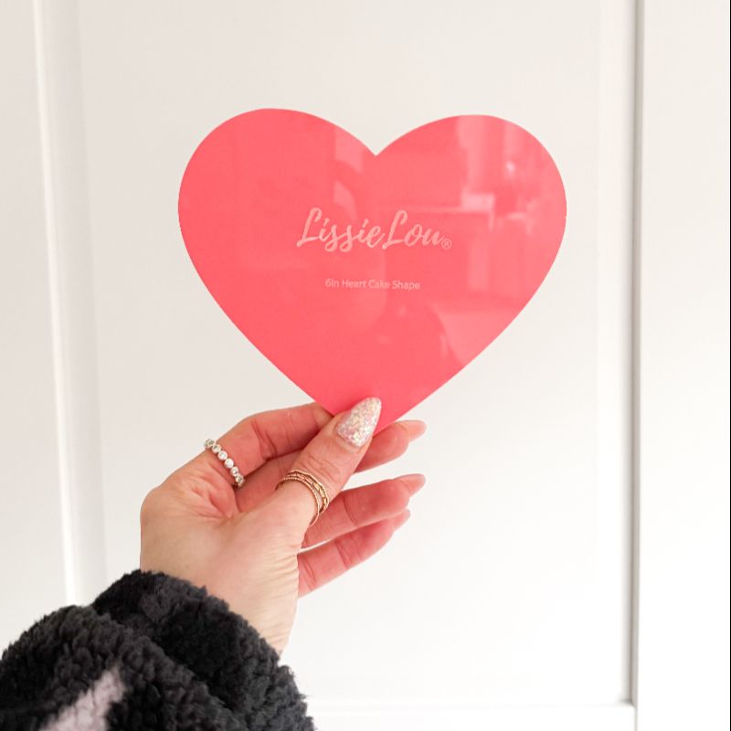 Heart Cake Shape – Reusable Template for Perfectly Shaped Cakes