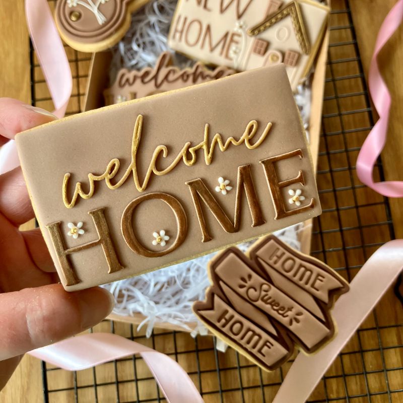 Welcome Home Cookie Cutter and Embosser