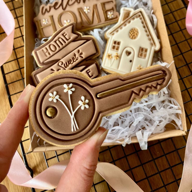 Key Cookie Cutter and Stamp