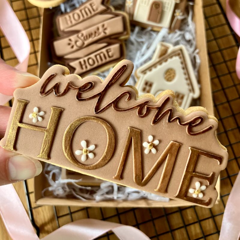 Welcome Home Cookie Cutter and Embosser