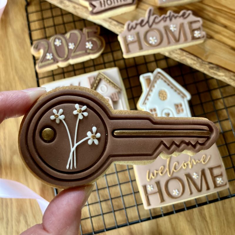 Key Cookie Cutter and Stamp