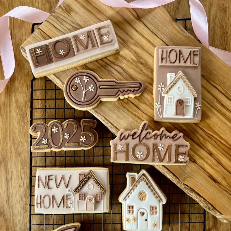 Welcome Home Cookie Cutter and Embosser