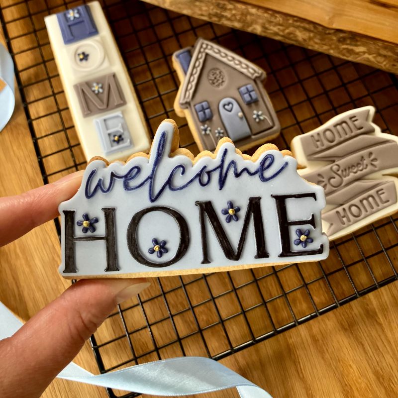 Welcome Home Cookie Cutter and Embosser