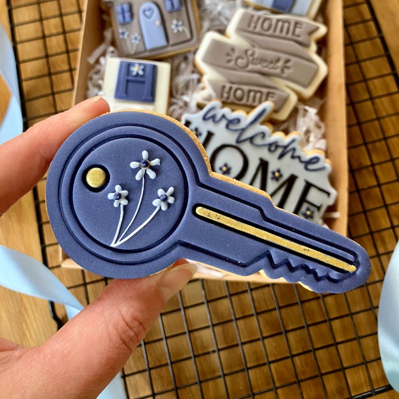 Key Cookie Cutter and Stamp