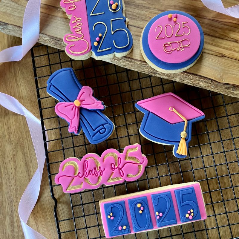 Graduation Hat Cookie Cutter and Stamp