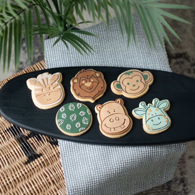 Palm Leaf Jungle Texture Tile Cookie Cutter and Embosser