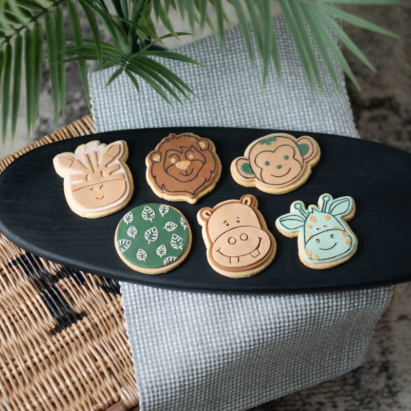 Zebra Jungle Cookie Cutter and Stamp