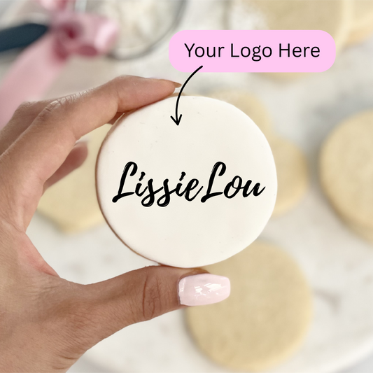 Custom 'Your Logo' Cookie Embosser/Stamp
