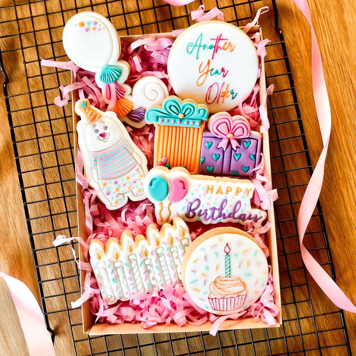 Cupcake with Candle Birthday Cookie Embosser