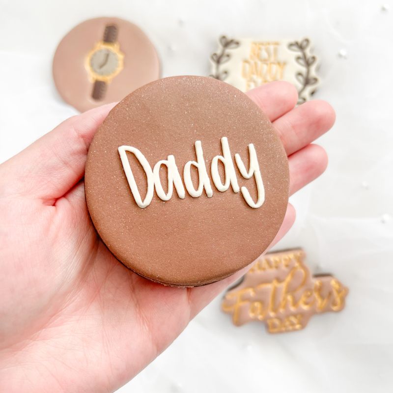 Daddy Cookie Embosser